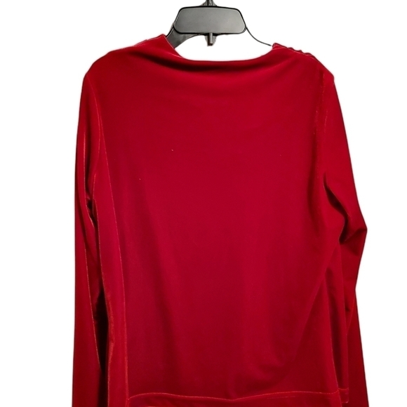 Bentley Arbuckle red velvet NWT size 10 top and skirt - Picture 8 of 14